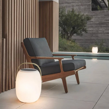 Bezprzewodowa Lampa Przenośna LED z Ergonomicznym Uchwytem – Miękkie Światło do Wnętrz i Ogrodu, Idealna do Tarasu i Balkonu 4