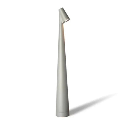Elegancka lampa stołowa LED o nowoczesnym smukłym designie z dotykowym włącznikiem 11