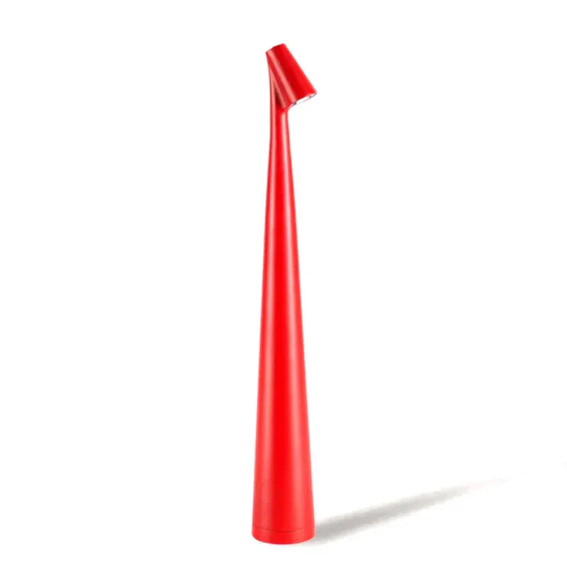 Elegancka lampa stołowa LED o nowoczesnym smukłym designie z dotykowym włącznikiem 12
