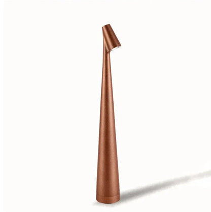 Elegancka lampa stołowa LED o nowoczesnym smukłym designie z dotykowym włącznikiem 9