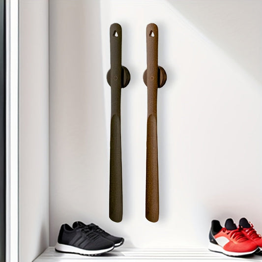 Extra-długa Łyżka do Butów z Ergonomiczną Rączką – Czarna, Idealna do Codziennego Użytku, Ochrona Obuwia, 70 cm 0