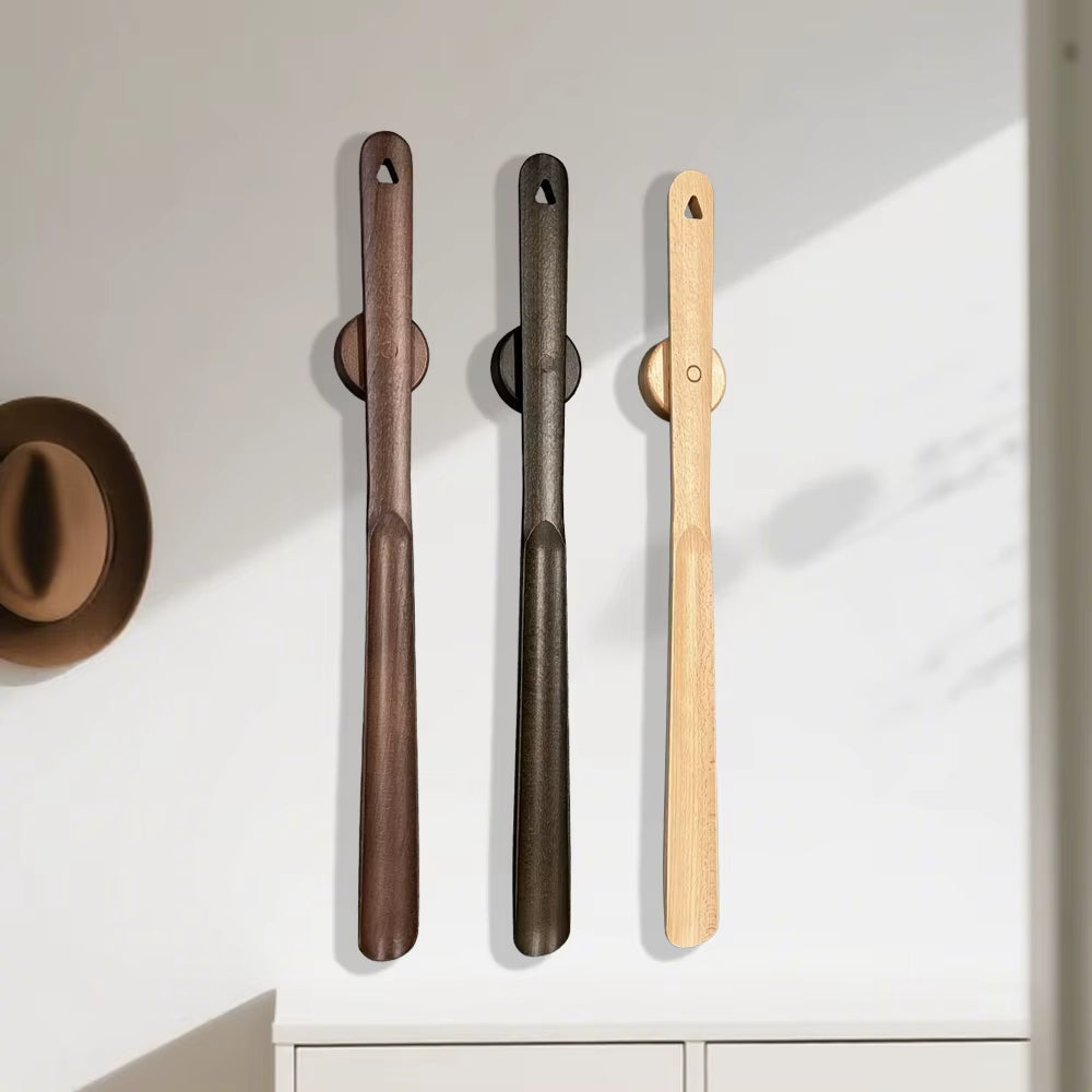 Extra-długa Łyżka do Butów z Ergonomiczną Rączką – Czarna, Idealna do Codziennego Użytku, Ochrona Obuwia, 70 cm 1