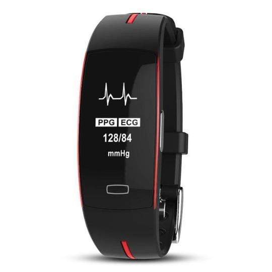 Inteligentny zegarek z monitorem ciśnienia krwi i pracy serca – OLED, wodoodporny, Bluetooth 1
