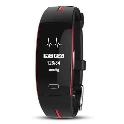 Inteligentny zegarek z monitorem ciśnienia krwi i pracy serca – OLED, wodoodporny, Bluetooth 1