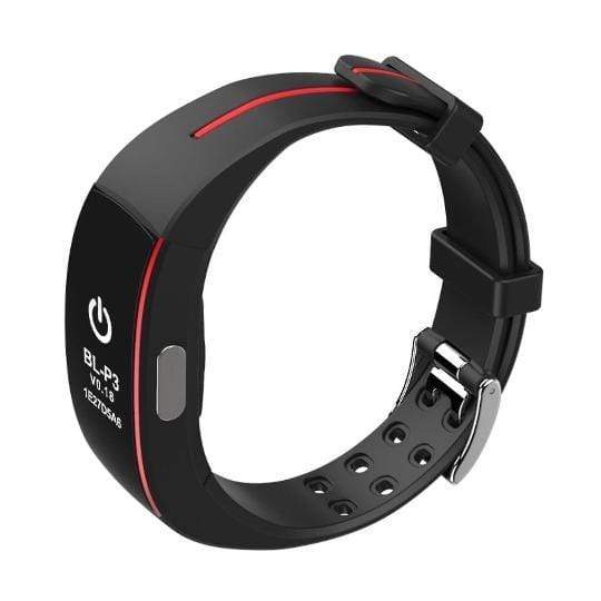 Inteligentny zegarek z monitorem ciśnienia krwi i pracy serca – OLED, wodoodporny, Bluetooth 2