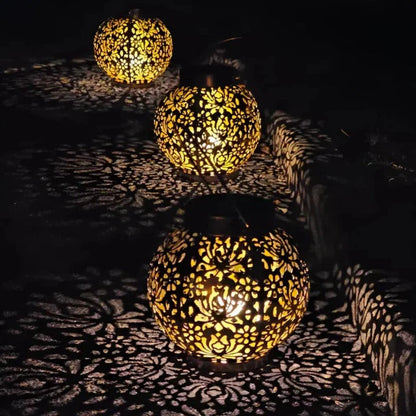 Lampa Wisząca LED Zasilana Energiją Słoneczną, Odporna na Warunki Atmosferyczne z Regulowaną Jasnością i Pilotem 4