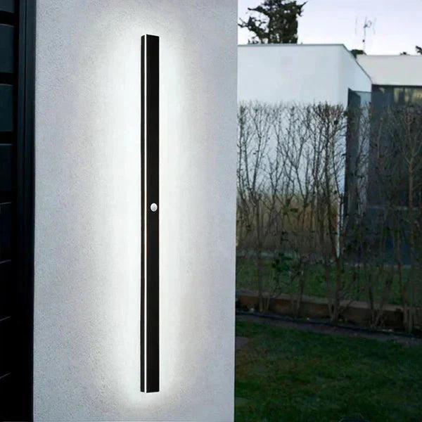 Nowoczesna Lampa Elewacyjna LED, Pionowy Pasek Świetlny, Energooszczędna, Odporna na Warunki Atmosferyczne, Różne Rozmiary 9