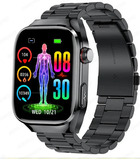 Smartwatch z monitorowaniem zdrowia, EKG, Bluetooth – Maxwell 2024 Health 5