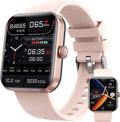 Smartwatch z nieinwazyjnym pomiarem glukozy, monitorowanie tętna i snu – 1,91 cala, wodoodporny 1