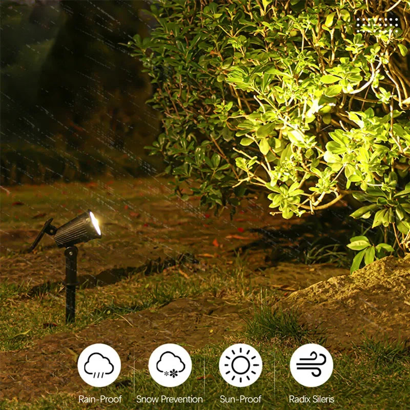 Solarne Reflektor Ogrodowy LED z Czujnikiem Zmierzchu – 9 Kolorów, Wodoodporny, Łatwy Montaż, Regulowany Kąt Światła 5