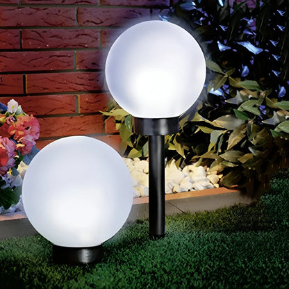 Zestaw 3 Wodoodpornych Lamp Solarnych do Ścieżek – Nowoczesne Oświetlenie Ogrodowe, Lampa Zewnętrzna z Panele Słonecznymi 4