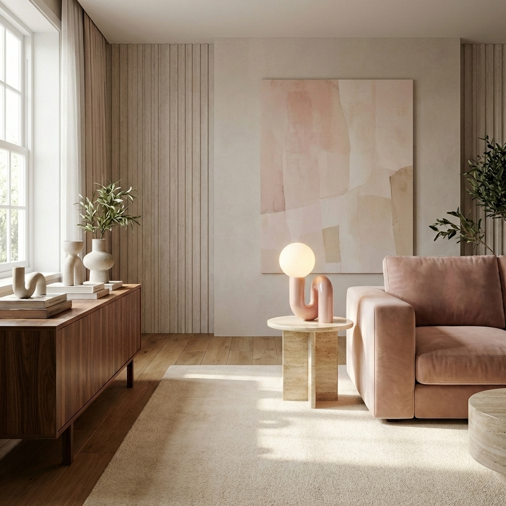 Loop - spiralna lampa stołowa