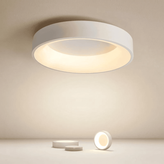 Aura Ring - Modern round LED ceiling lamp with a minimalist design