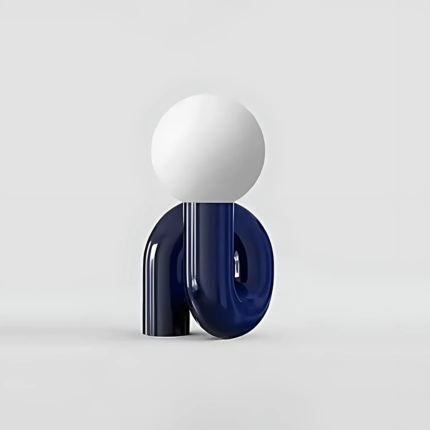 Loop - spiralna lampa stołowa