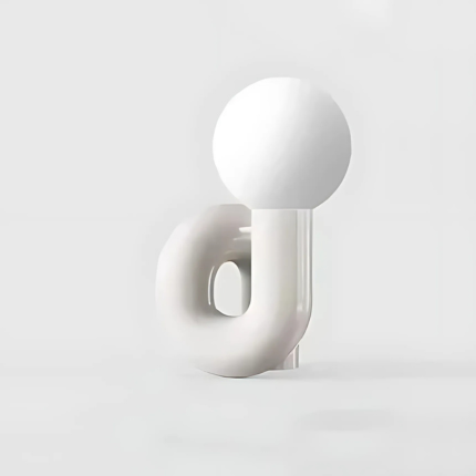 Loop - spiralna lampa stołowa