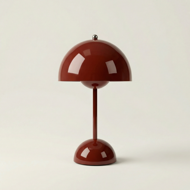 Dome – klasyczna półkolista lampa stołowa